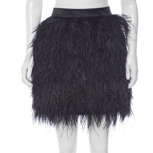 Kate Spade New York Marybelle feather mini skirt